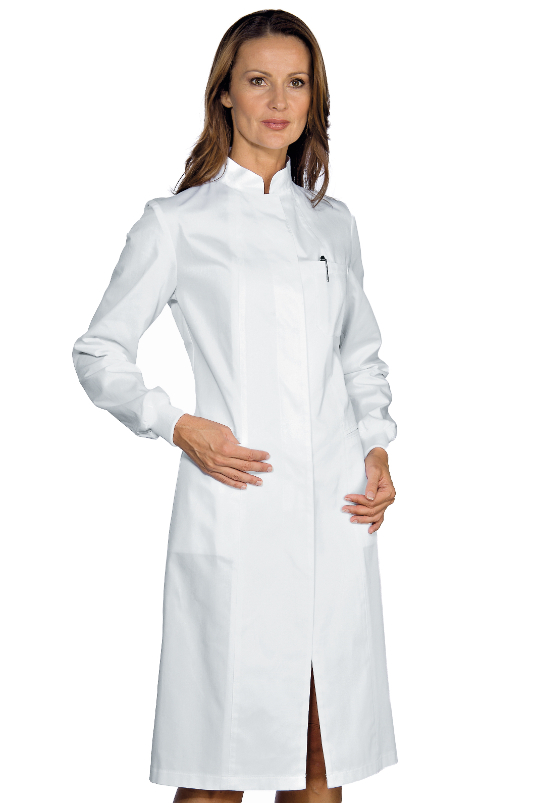 Camice Ponza Bianco - Isacco - Polso in Maglia - 100% Cotone