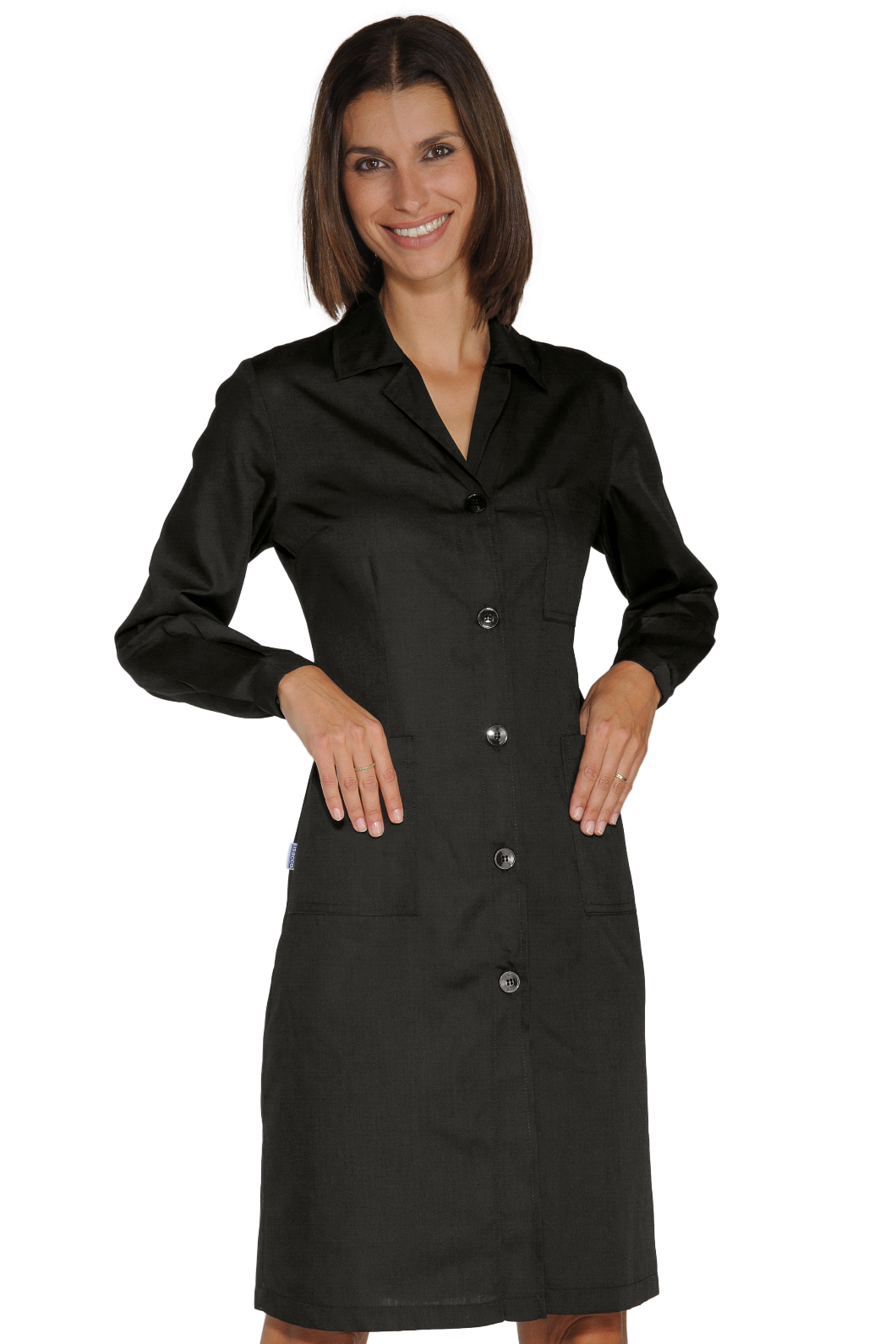 Camice Donna - Isacco - Manica Lunga - 65% Poliestere35% Cotone