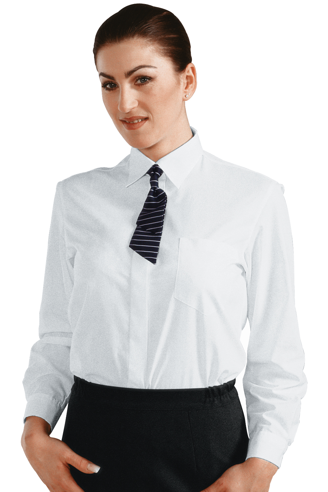Camicia Donna - Isacco - Manica Lunga - 65% Poliestere35% Cotone