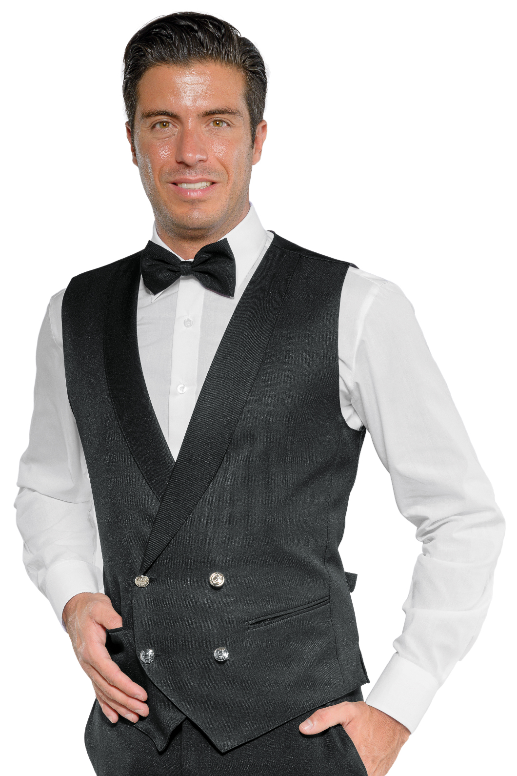 Gilet Unisex Doppiopetto - Isacco - 100% Poliestere
