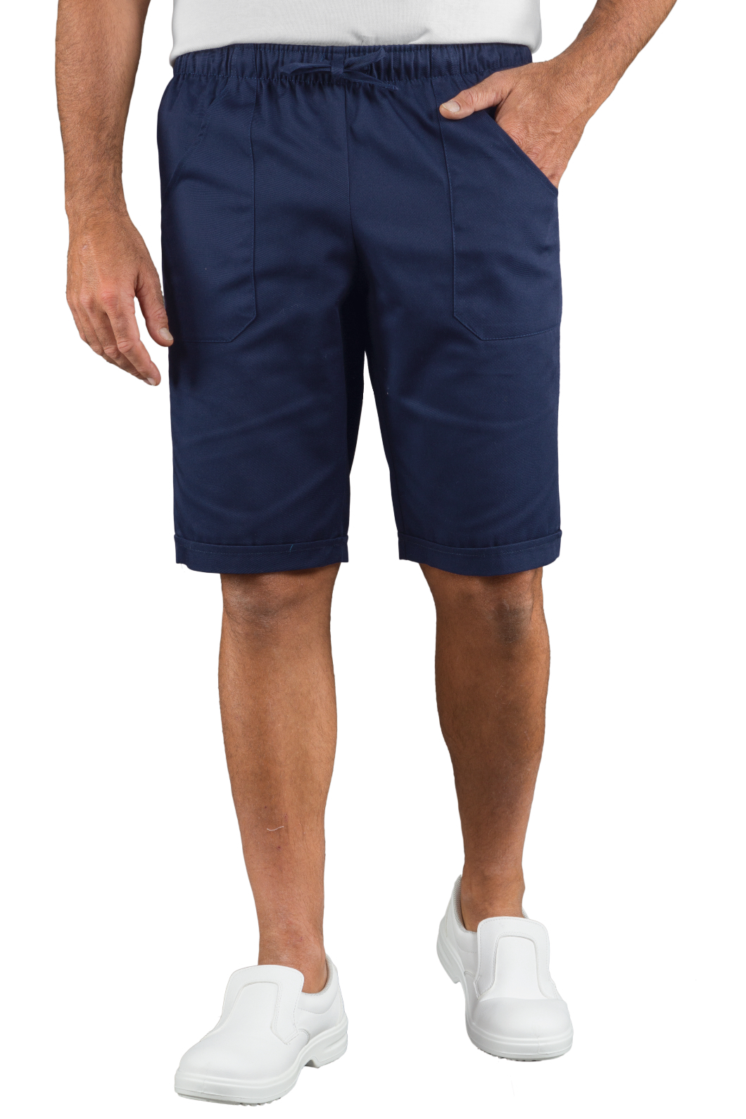 Pantalaccio Short con elastico - Isacco - 65% Poliestere35% Cotone