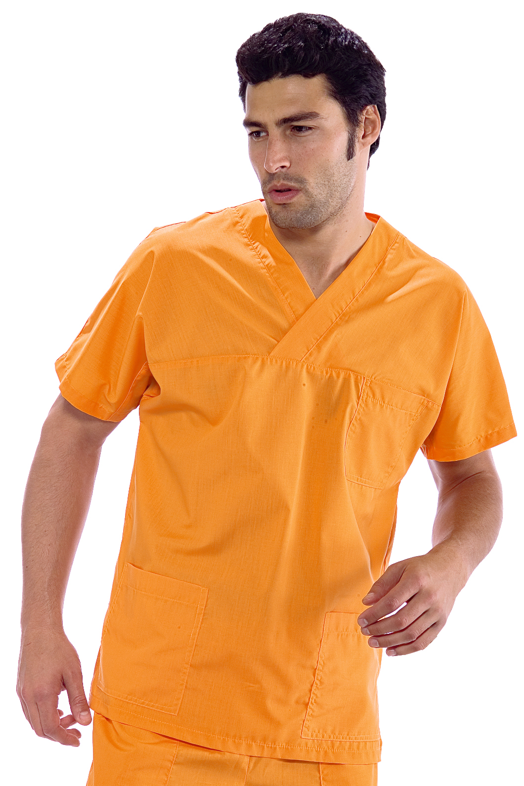 Casacca Collo a V - Isacco - 65% Poliestere35% Cotone