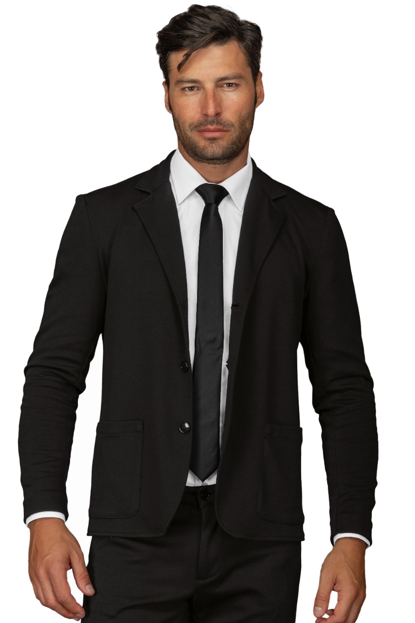 Giacca Uomo Springfield Jersey Milano - Isacco - 96% Poliestere4% Spandex
