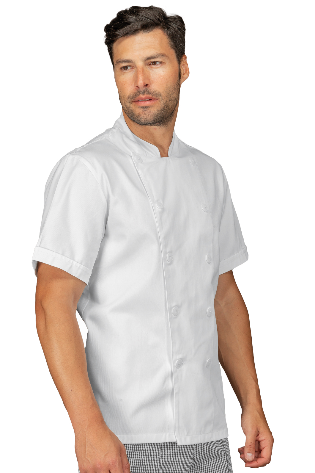 Giacca Cuoco Classica - Isacco - Mezza Manica - 100% Cotone