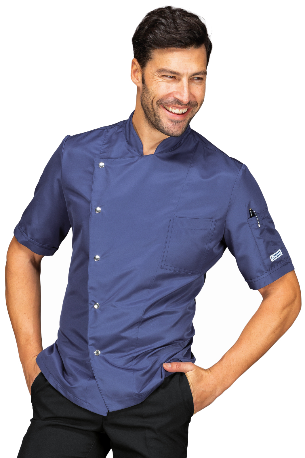 Giacca cuoco Belfast - Isacco - Mezza Manica - 100% Poliesteresuperdry