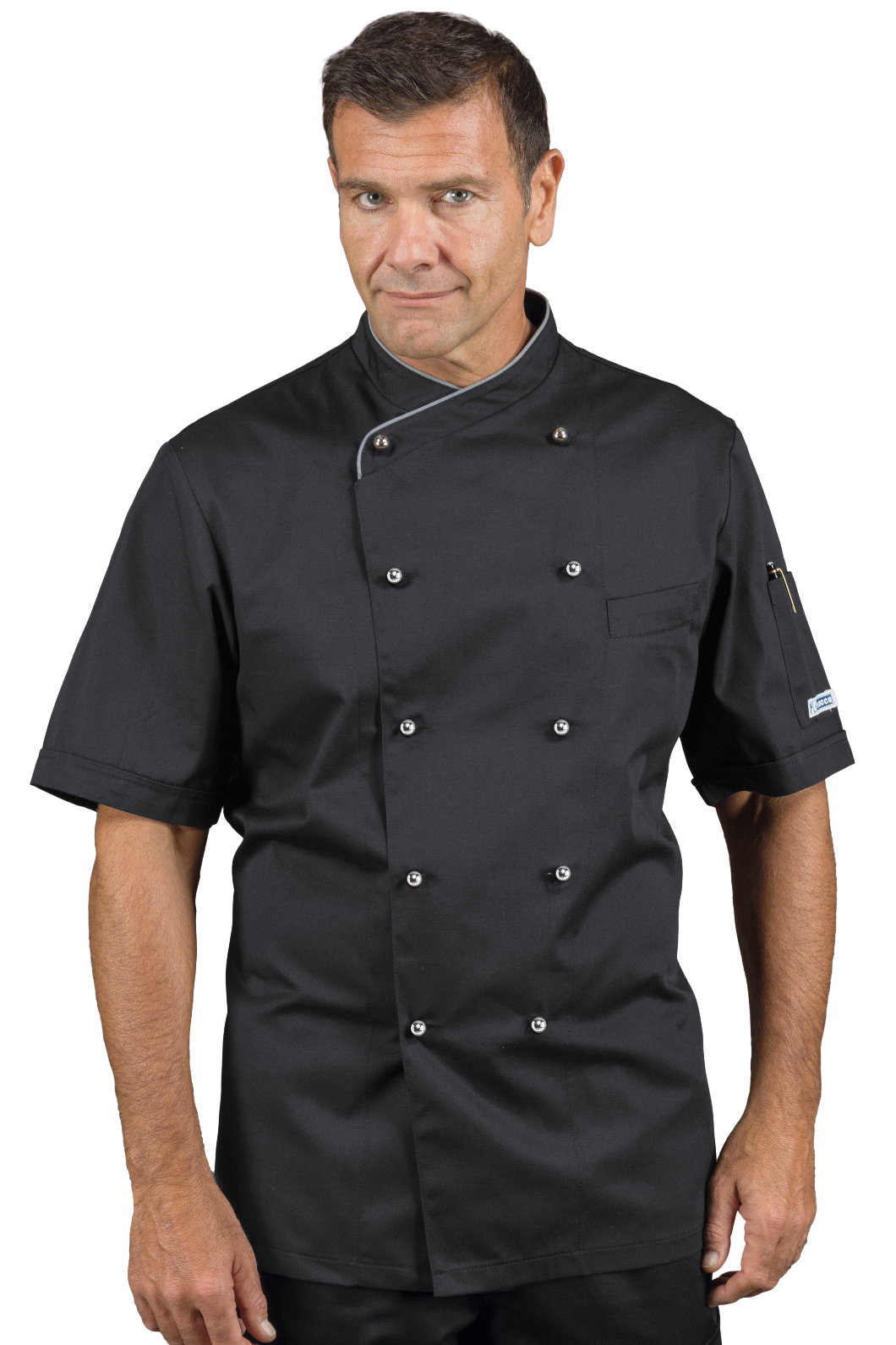 Giacca Cuoco Lima - Isacco - Mezza Manica - 65% Poliestere35% Cotone