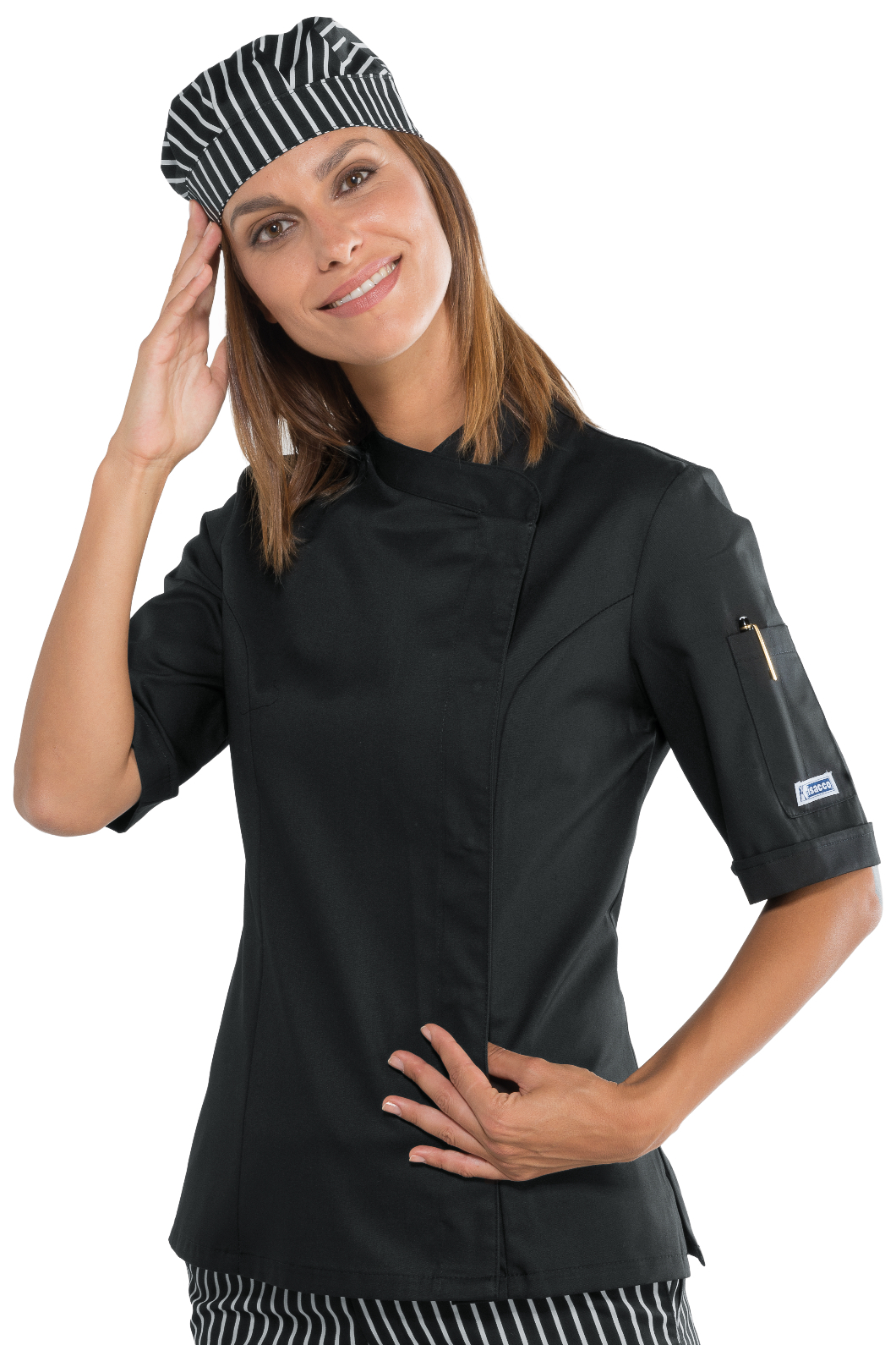Giacca Lady Snaps - Isacco - Mezza Manica - 65% Poliestere35% Cotone