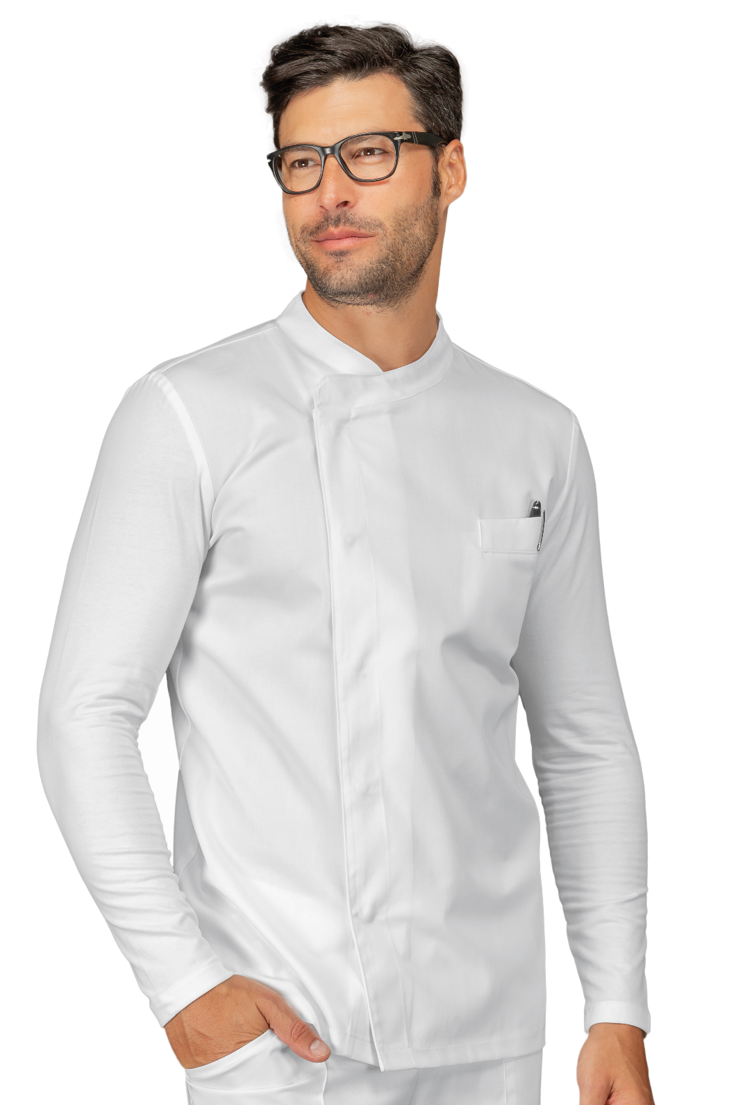 Giacca cuoco Franklin - Isacco - Manica Lunga - 100% Poliesteresuperdry