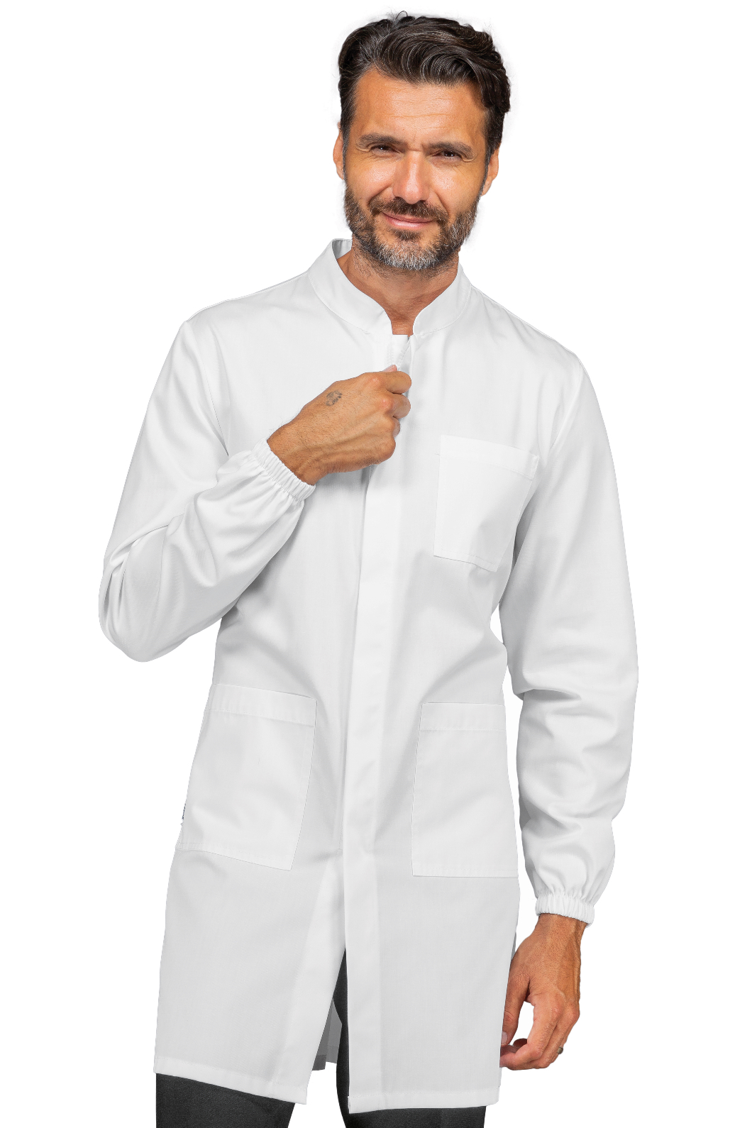 Camice Dover con cerniera