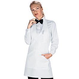 Grembiule Bistro Isacco Nero - Tessuto Poliestere 220 G/m², Per Cucina, Bar E Ristorante - Foto 5