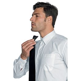 1 pezzo rugoso elegante capelli Elastici scrunchies in nero & bianco