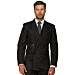Double-breasted peak lapel jacket for men - Isacco