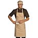 Breast apron cm 70x90 with round pocket - Isacco