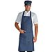 Breast apron cm 70x90 with round pocket - Isacco