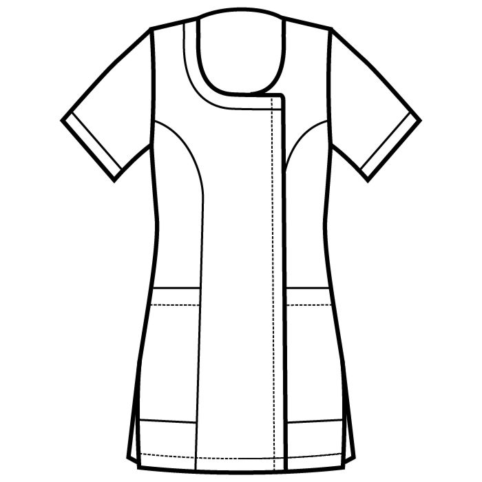 Casacca Delhi - Isacco Nero+verde Mela 0 65% Poliestere 35% Cotone