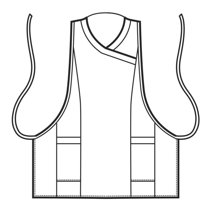 Casacca Donna MALIBU In Poliestere - Nero/Fuxia Per HoReCa E Lavoro - Foto 4