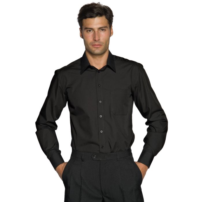 Camicia nera ragazzo on sale