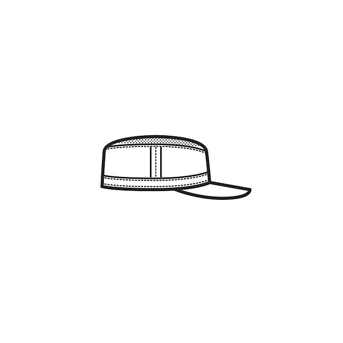 Cappello Da Camionista In Rete Invecchiata – Decky 110-WHT – Bianco Cotone Lavato