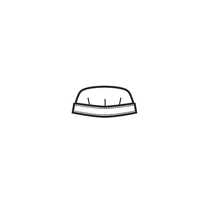 SKR Cappello Bob El Patron Medellin Unisex – Bianco E Nero Streetwear, Taglia Unica, Tessuto Morbido