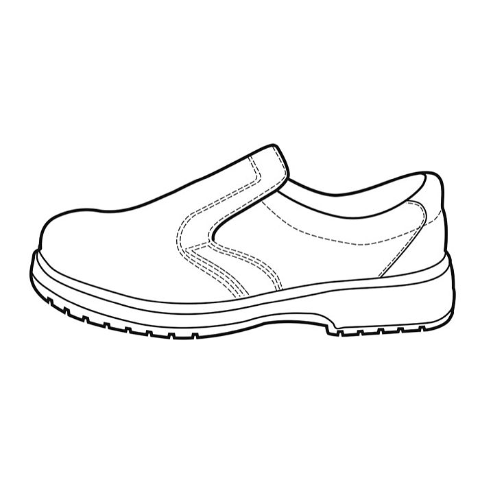 Scarpa da uomo senza lacci Isacco