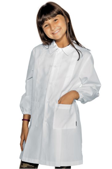 Pollicino pinafore - Isacco White