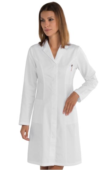 Slim woman white Valencia gown - Isacco White