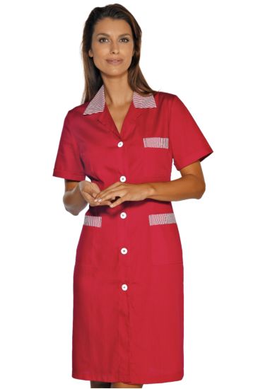 Camice Positano - Isacco Red+red Striped Isacco