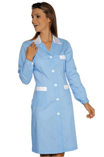 Camice Positano - Isacco Azzurro+bianco