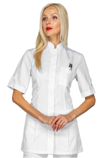 Antigua blouse Half Sleeve - Isacco Bianco