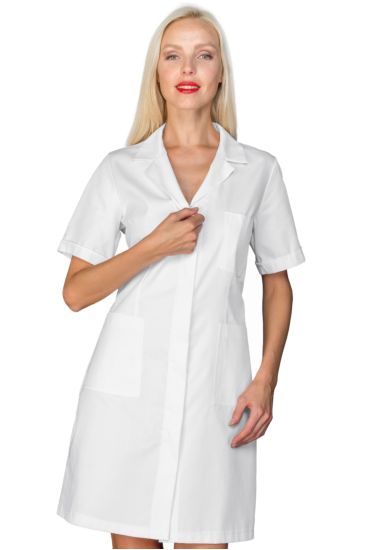 Camice Singapore con zip- Isacco White Isacco