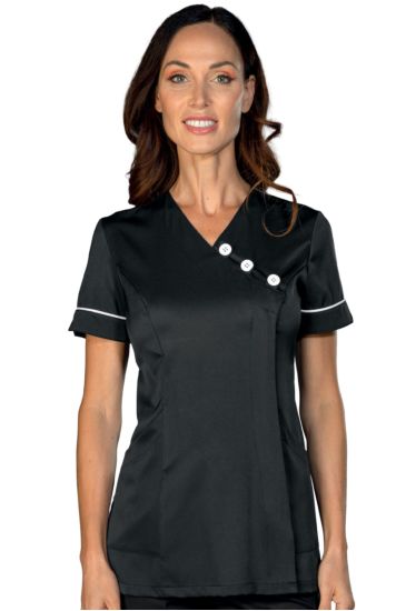 Ninive blouse Black+white Isacco