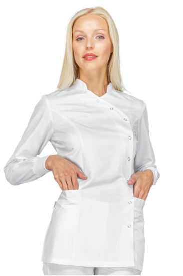 Casacca Nizza bottoni a pressione - Isacco White Isacco