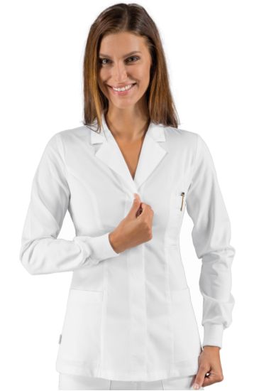 Slim white Coimbra blouse - Isacco Bianco