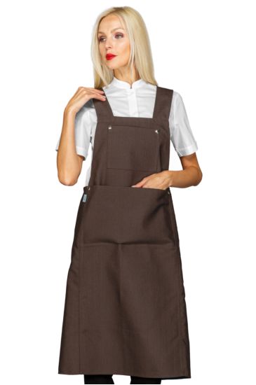Grembiule Nagano Testa di Moro - Isacco Dark Brown