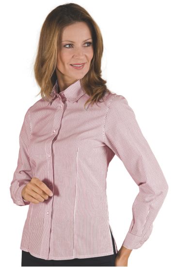 Camicetta Kyoto - Isacco Bordeaux Striped