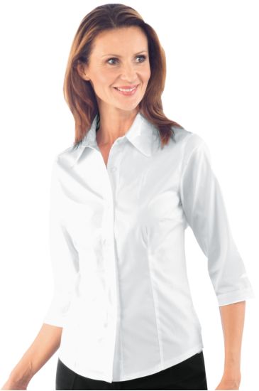 Camicetta Tenerife Stretch - Isacco White Isacco
