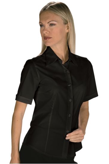 Stretch Tenerife shirt - Isacco Nero