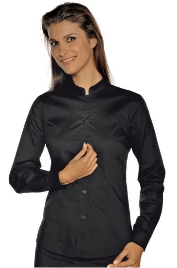 Stretch Hollywood shirt - Isacco Nero