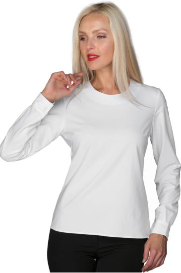 Granada women's blouse Technology White Isacco