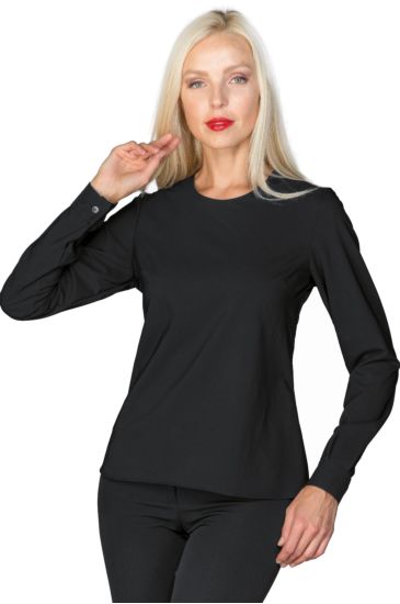 Granada women's blouse Technology - Isacco Nero