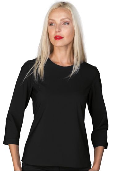 Granada women's blouse Technology - Isacco Black