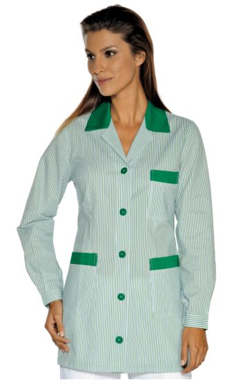 Marbella blouse - Isacco Green Striped