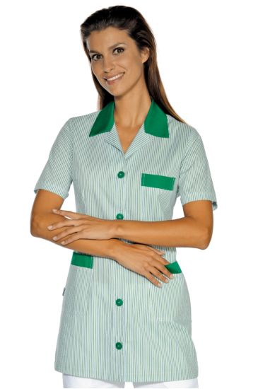 Marbella blouse - Isacco Green Striped