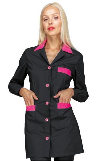 Casacca Marbella - Isacco Nero+fuxia