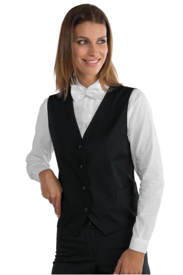 Gilet Unisex Sfoderato - Isacco Nero