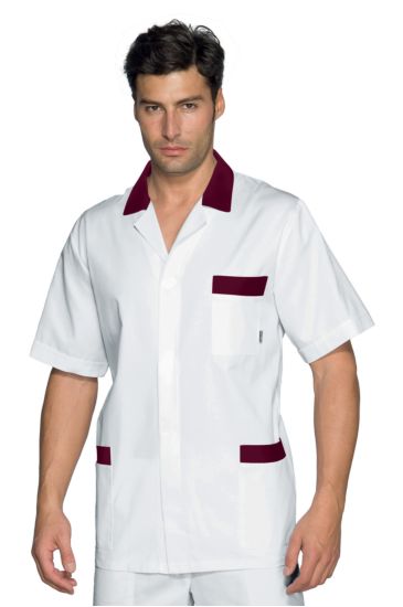 Casacca Peter - Isacco White+bordeaux Isacco