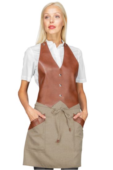 Dakota apron - Isacco Natural