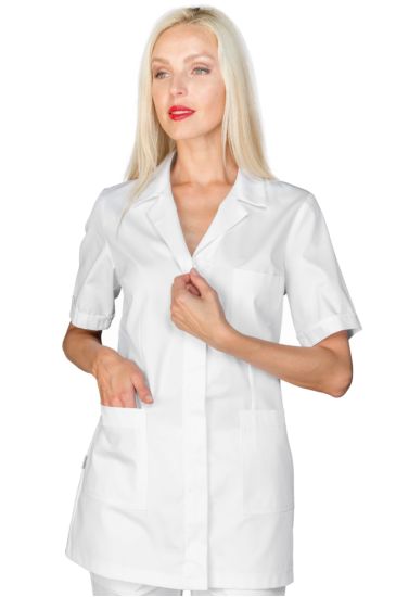 Casacca Atene con ZIP - Isacco White Isacco