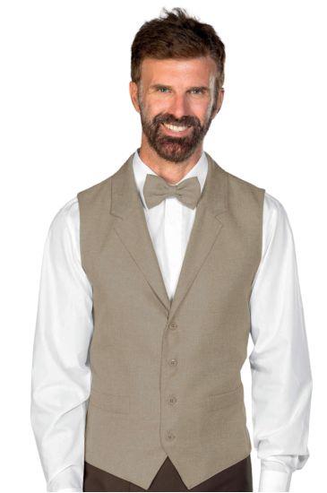 Unisex vest Newport Natural Isacco