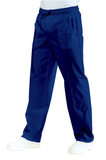 Trousers with elastic - Isacco Blu